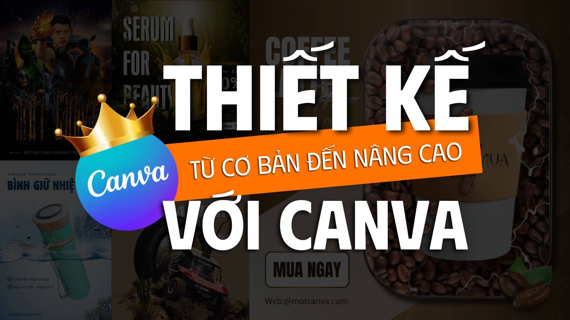 Hướng dẫn Canva cơ bản tạo các hiệu ứng ảnh và chữ